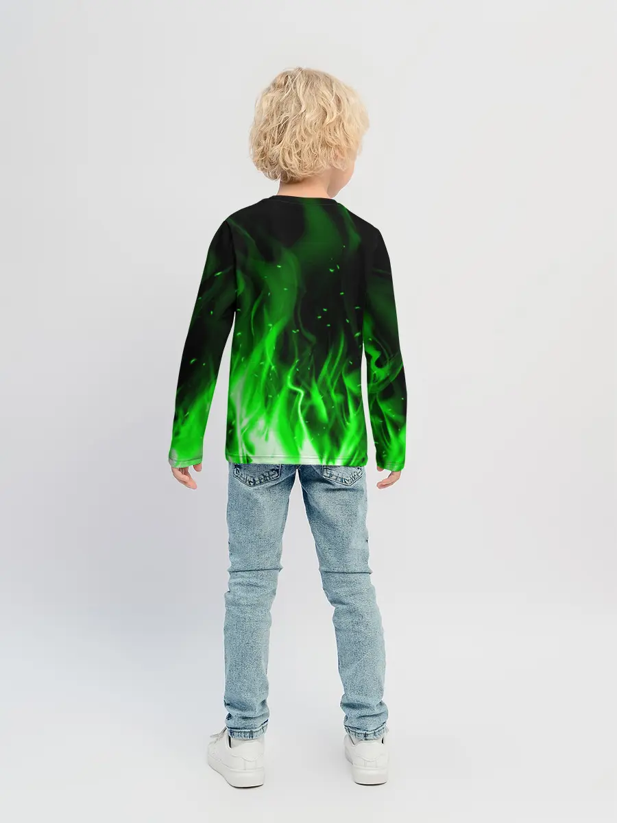 Детский лонгслив / MINECRAFT