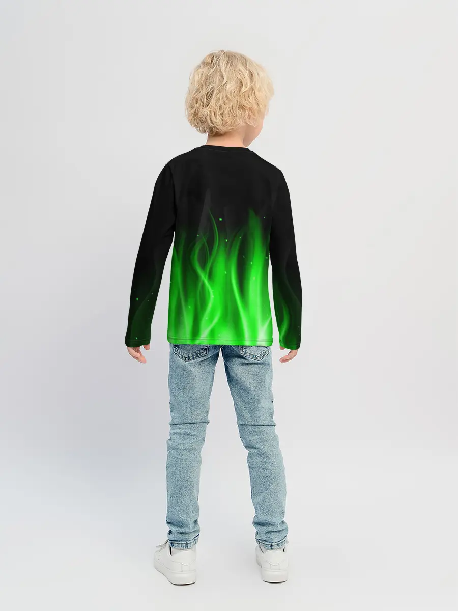 Детский лонгслив / MINECRAFT