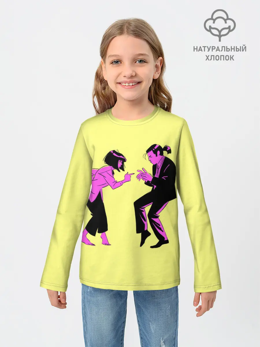 Детский лонгслив / Криминальное чтиво