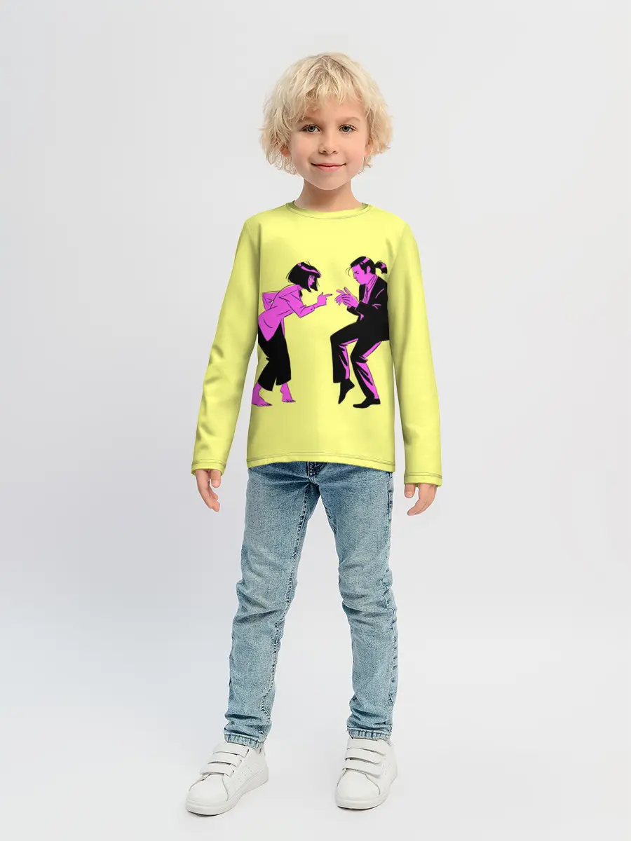 Детский лонгслив / Криминальное чтиво