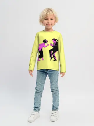 Детский лонгслив / Криминальное чтиво