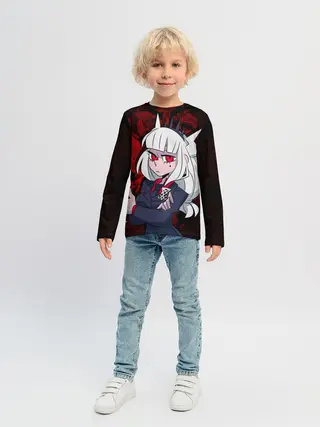 Детский лонгслив / HELLTAKER LUCIFER