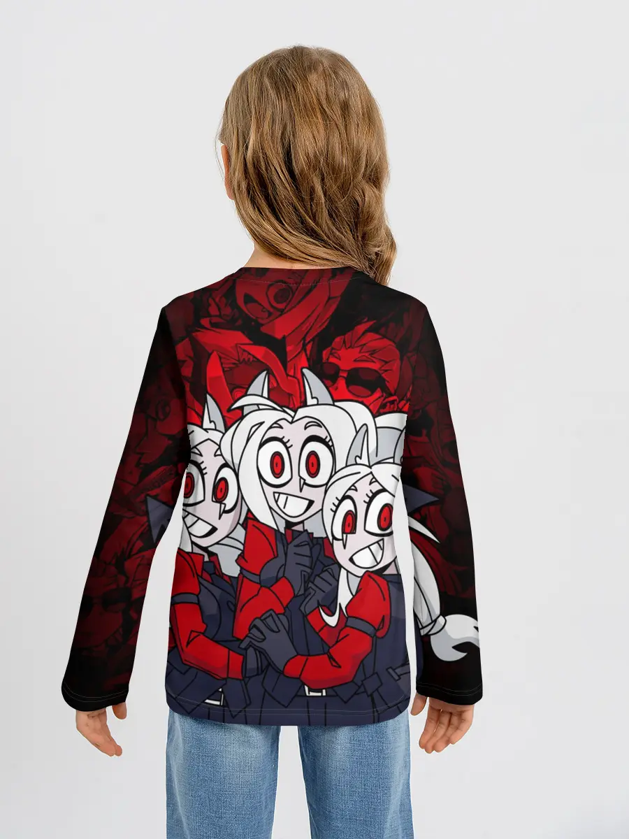 Детский лонгслив / HELLTAKER CERBERUS