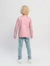 Детский лонгслив / Catgirl pink