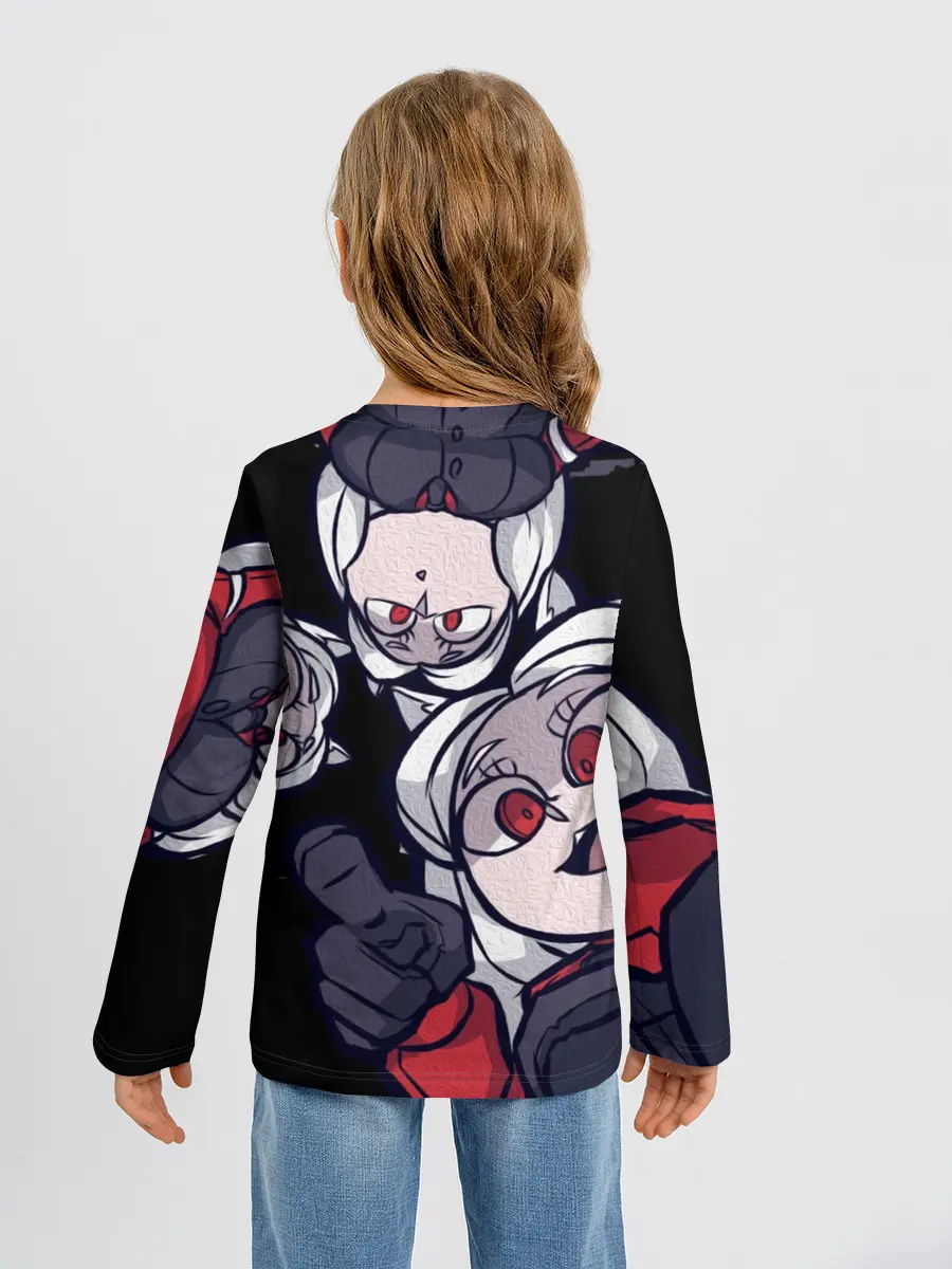 Детский лонгслив / Мультяшные герои Helltaker