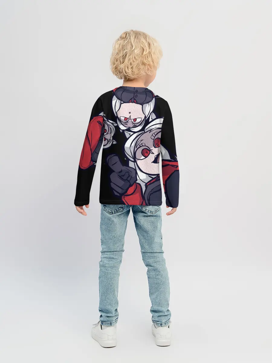 Детский лонгслив / Мультяшные герои Helltaker