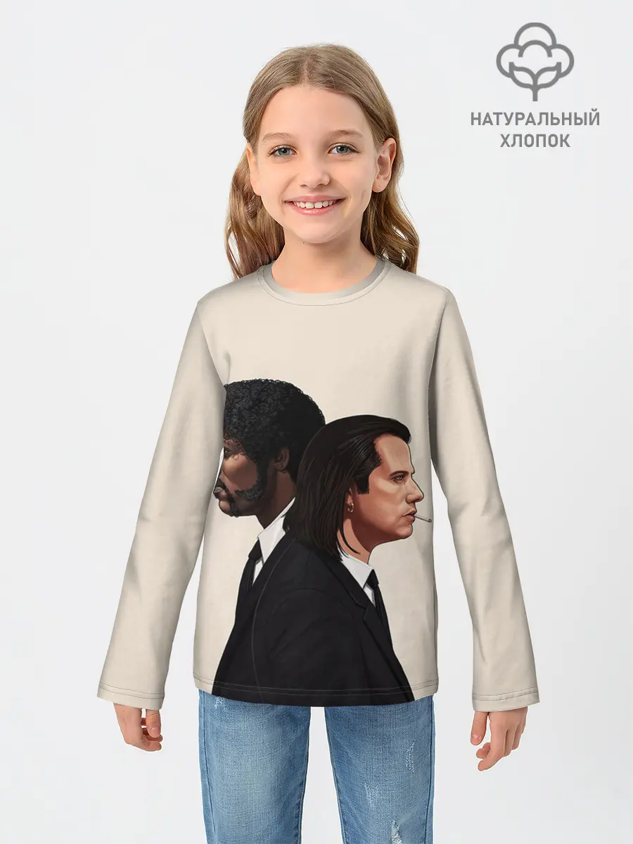 Детский лонгслив / Криминальное чтиво