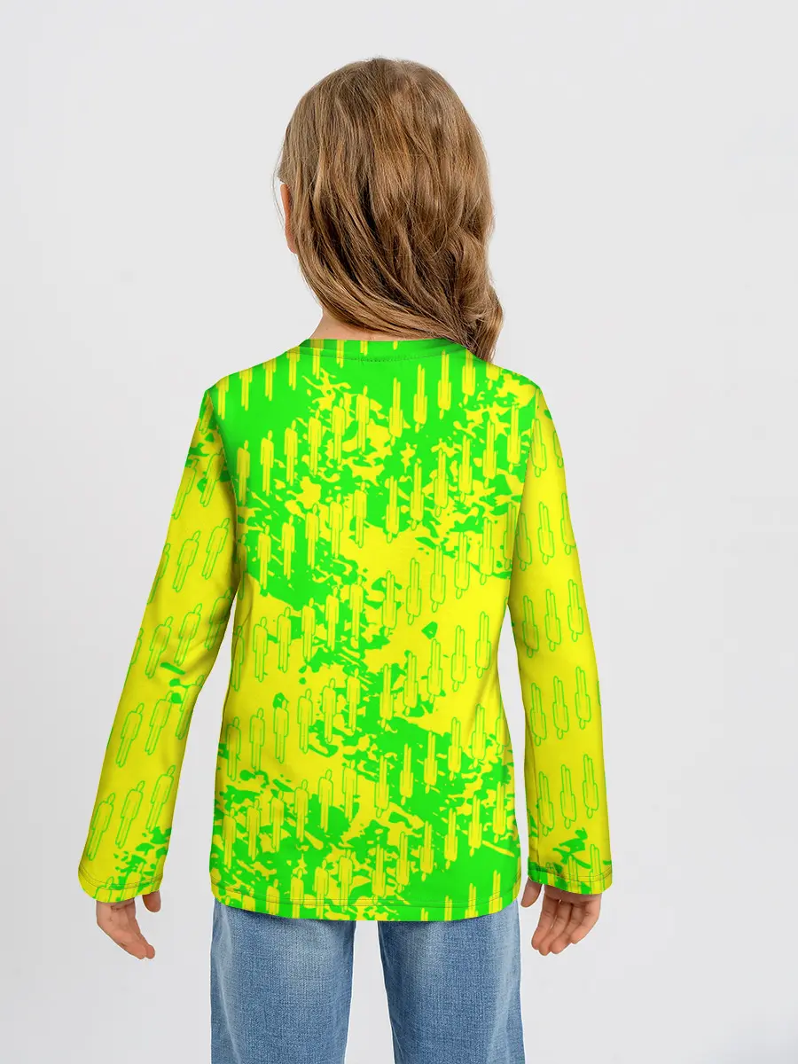 Детский лонгслив / билли айлиш