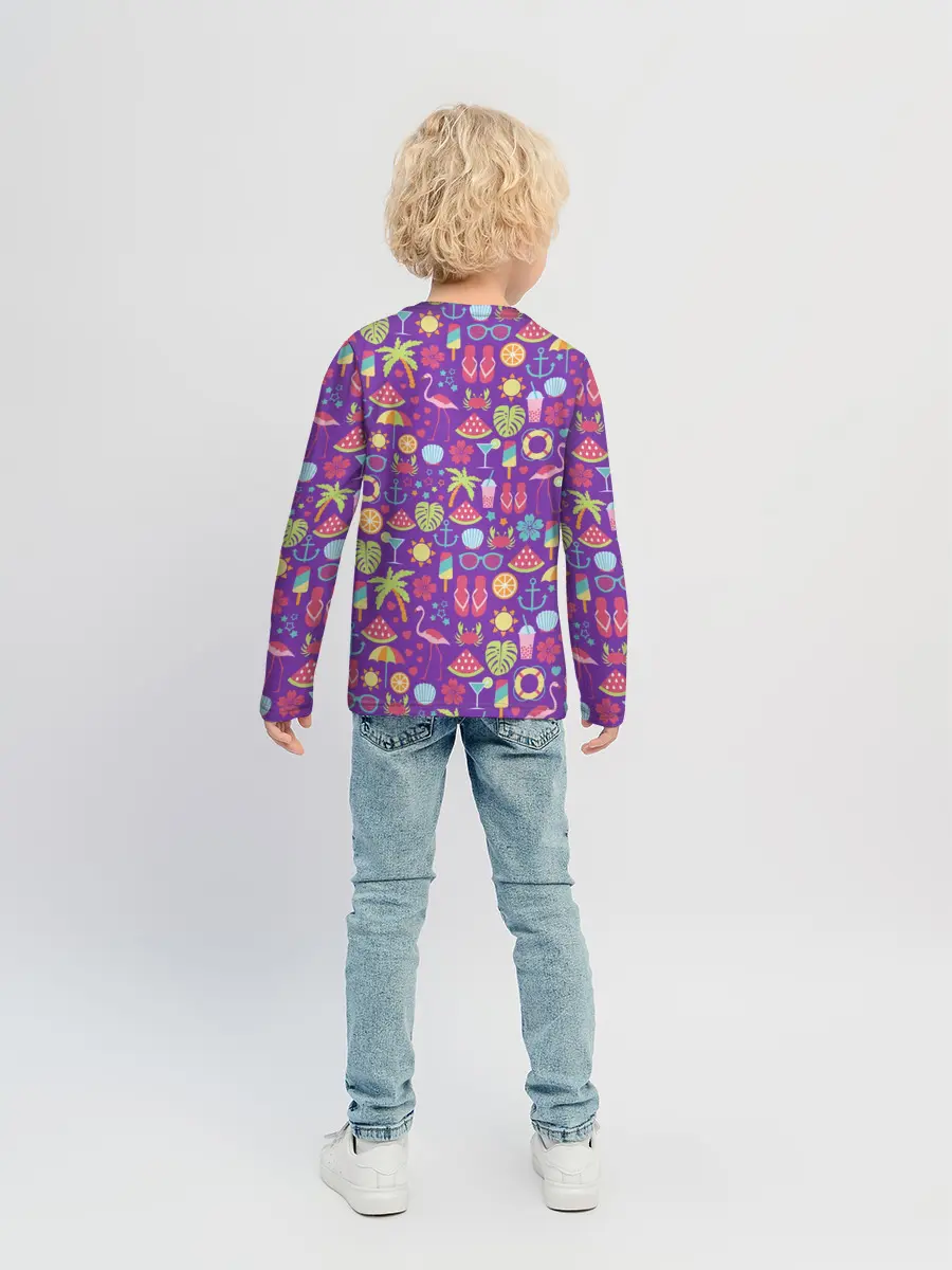 Детский лонгслив / Шар Дракона. Мастер Роши