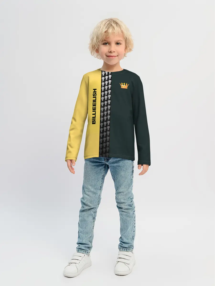 Детский лонгслив / билли айлиш