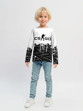 Детский лонгслив / COUNTER STRIKE