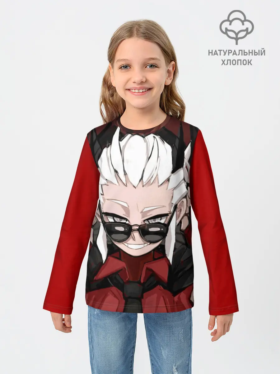 Детский лонгслив / Справедливость Хеллтейкер