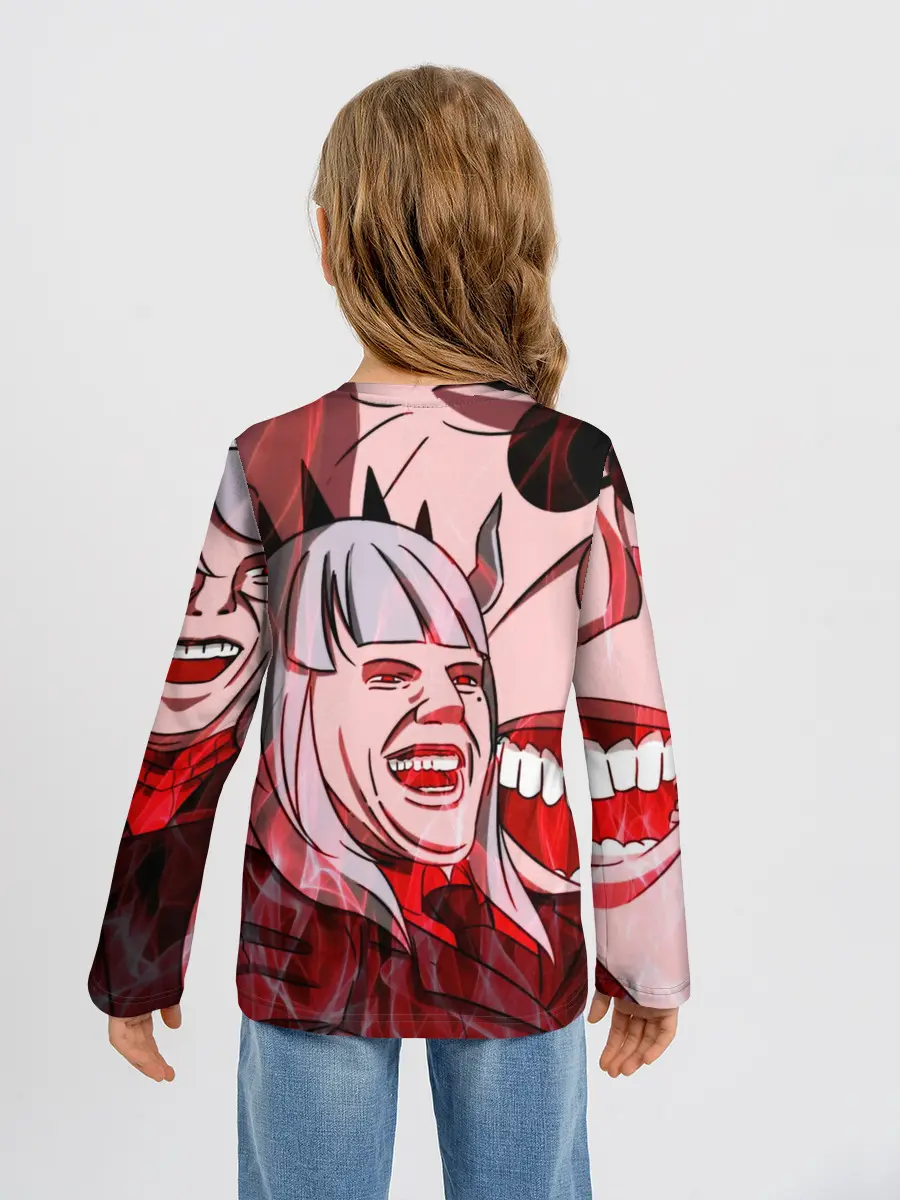 Детский лонгслив / ТОМ КРУЗ МЕМ