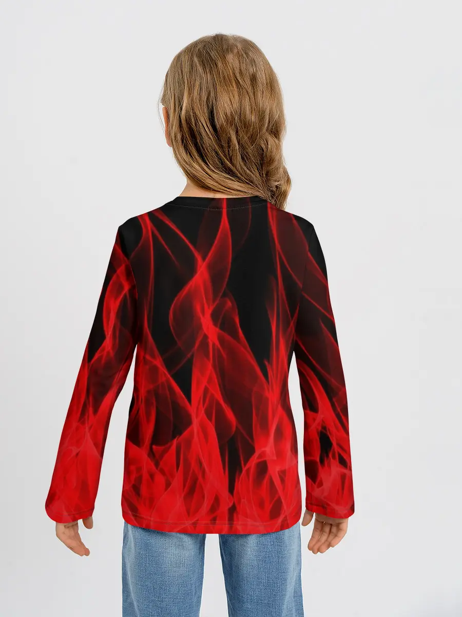 Детский лонгслив / Главный герой Helltaker