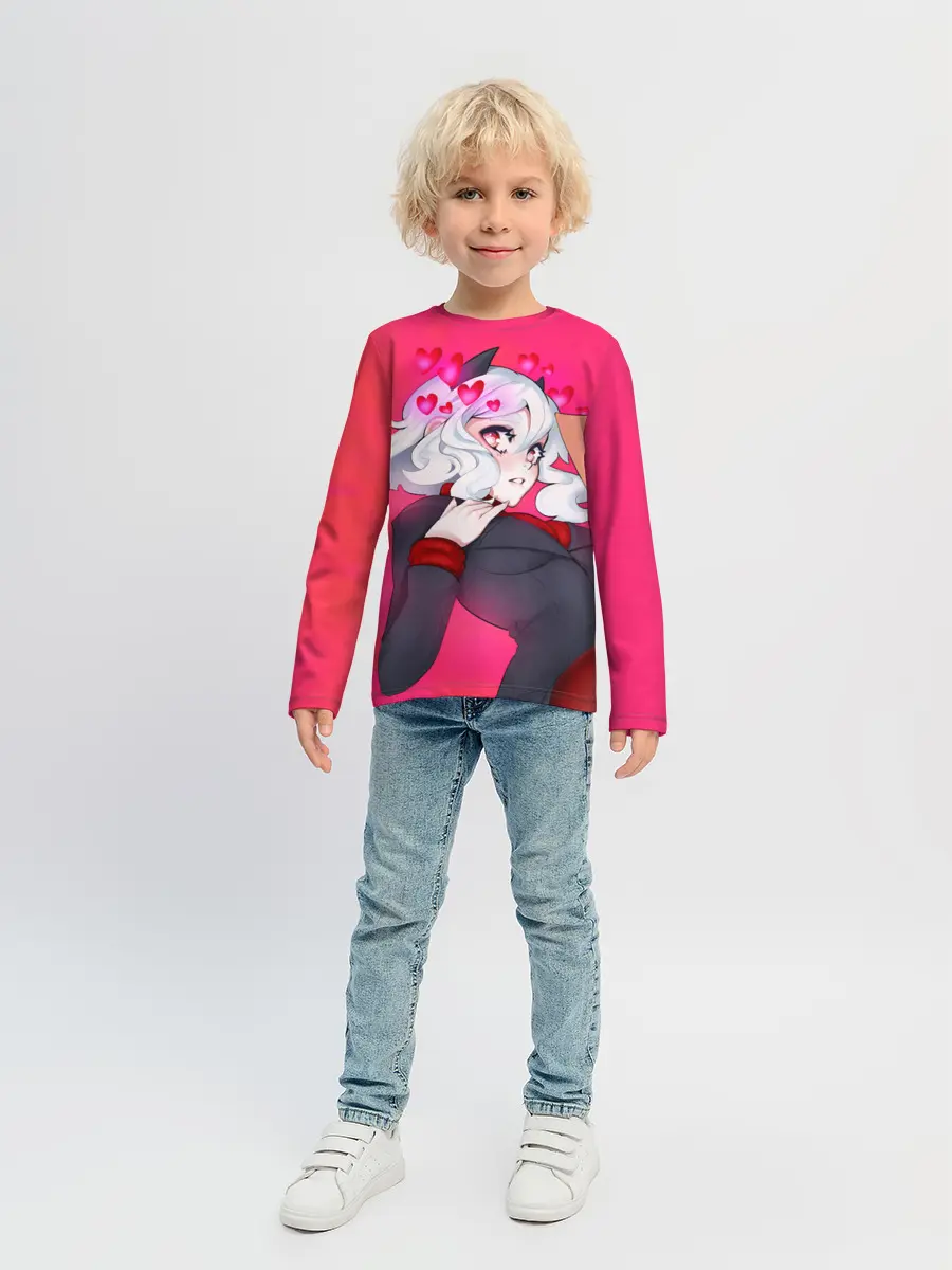 Детский лонгслив / HELLTAKER