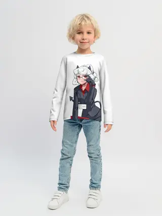 Детский лонгслив / ХЕЛЛТЕЙКЕР