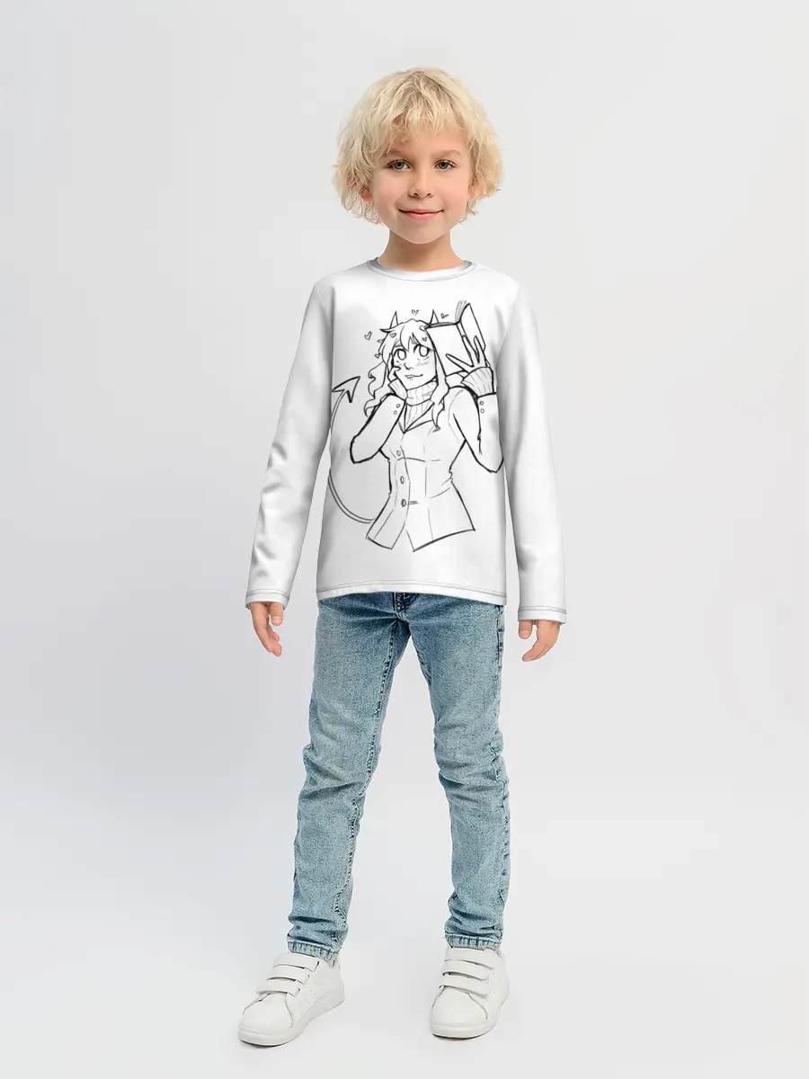 Детский лонгслив / ЛЮБЛЮ КНИГИ