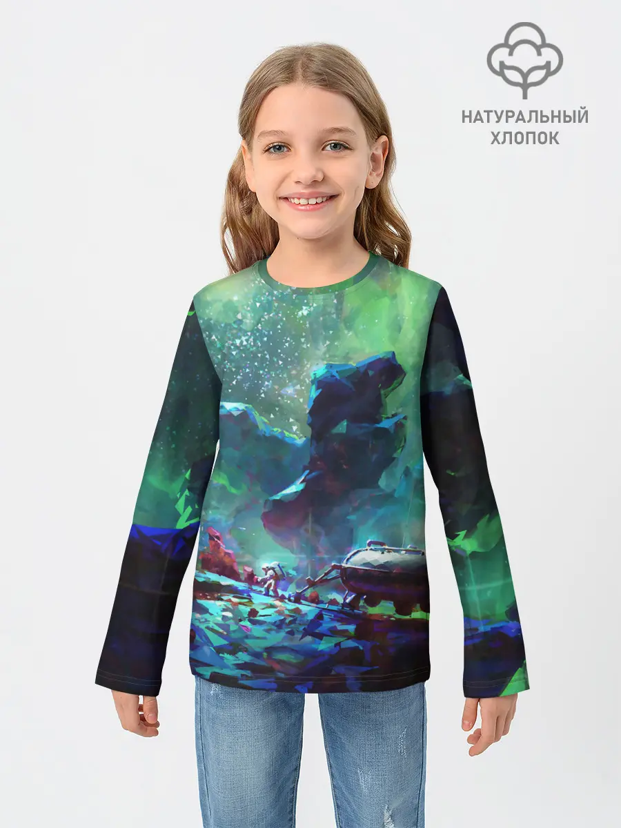 Детский лонгслив / КОСМОС:КОСМОНАВТ