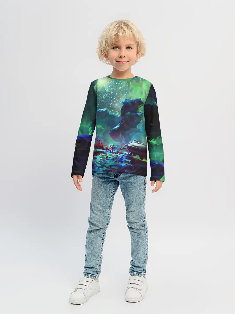 Детский лонгслив / КОСМОС:КОСМОНАВТ