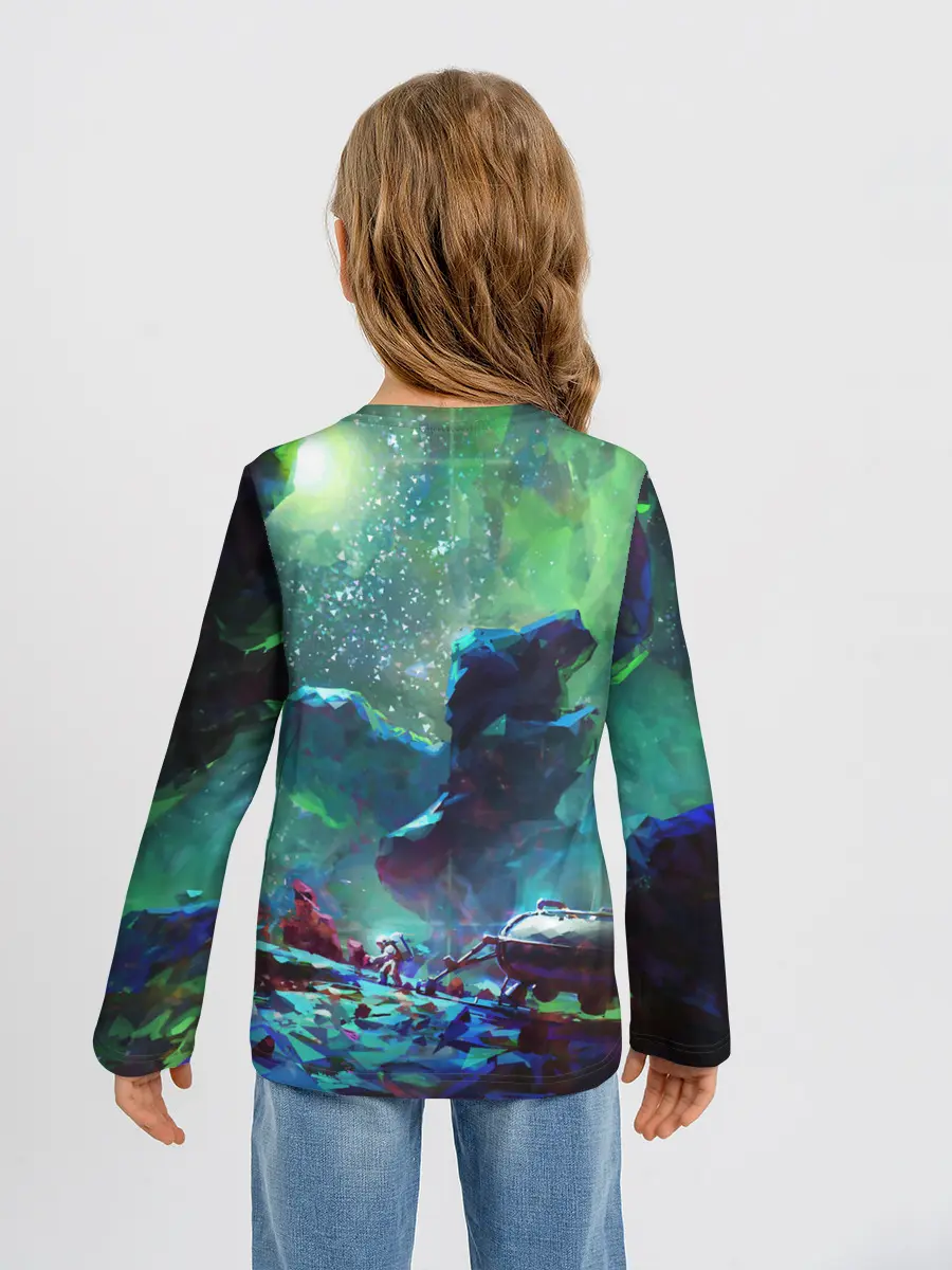 Детский лонгслив / КОСМОС:КОСМОНАВТ