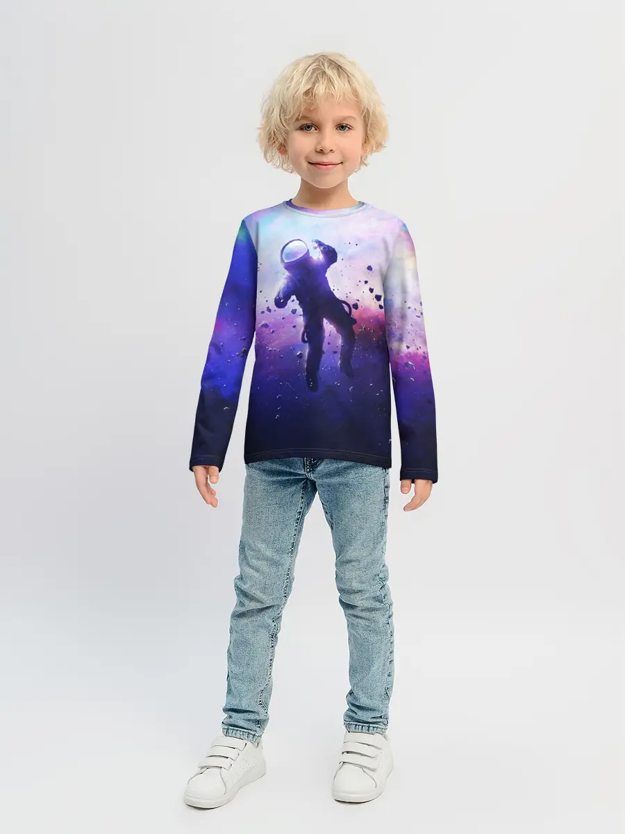 Детский лонгслив / АСТРОНАВТ