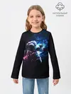 Детский лонгслив / В космосе