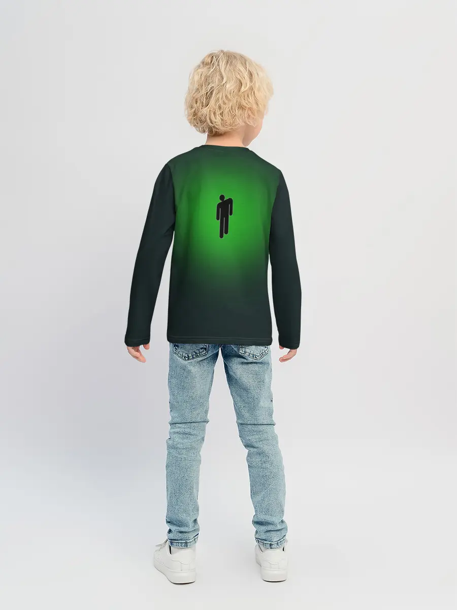 Детский лонгслив / билли айлиш