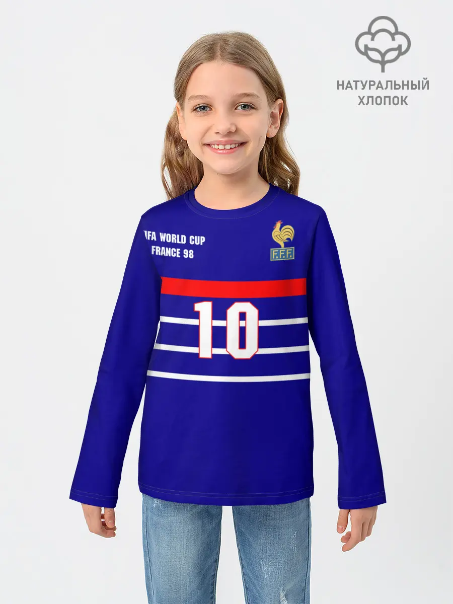 Детский лонгслив / Форма Франции