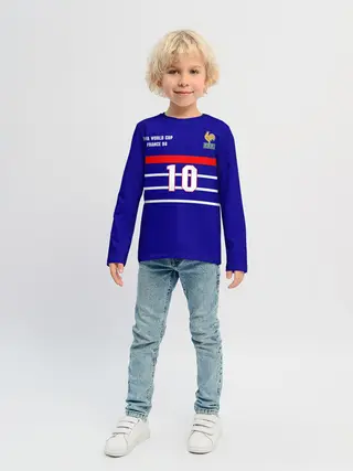 Детский лонгслив / Форма Франции