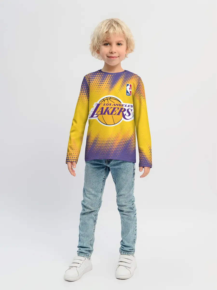 Детский лонгслив / Los Angeles Lakers