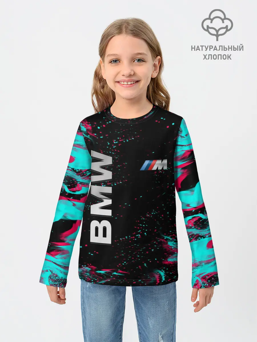 Детский лонгслив / BMW