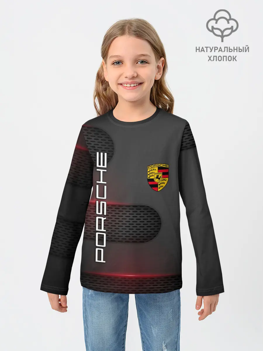 Детский лонгслив / PORSCHE