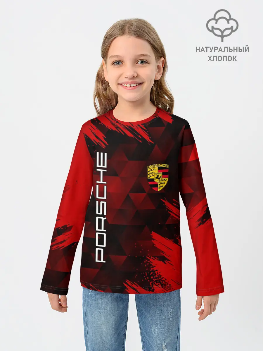 Детский лонгслив / PORSCHE