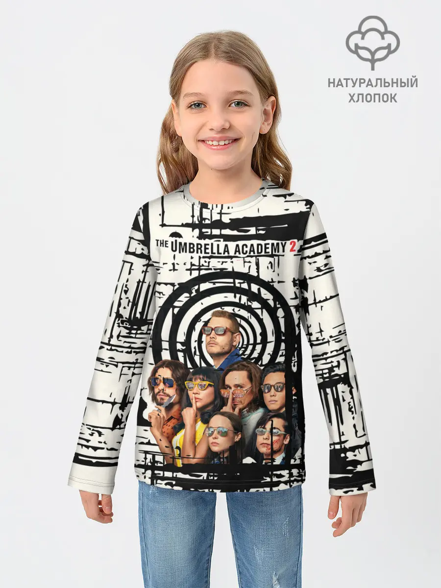 Детский лонгслив / The Umbrella Academy