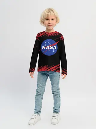 Детский лонгслив / NASA / НАСА