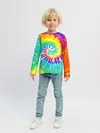 Детский лонгслив / TIE-DYE СТЕНА