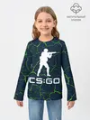 Детский лонгслив / CS GO | КС ГО