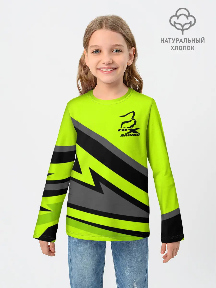 Детский лонгслив / Форма для мотокросса FOX