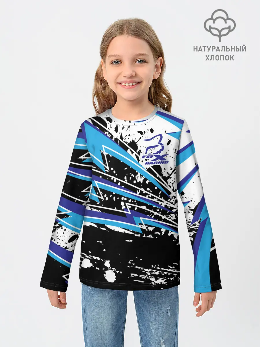 Детский лонгслив / Форма для мотокросса FOX