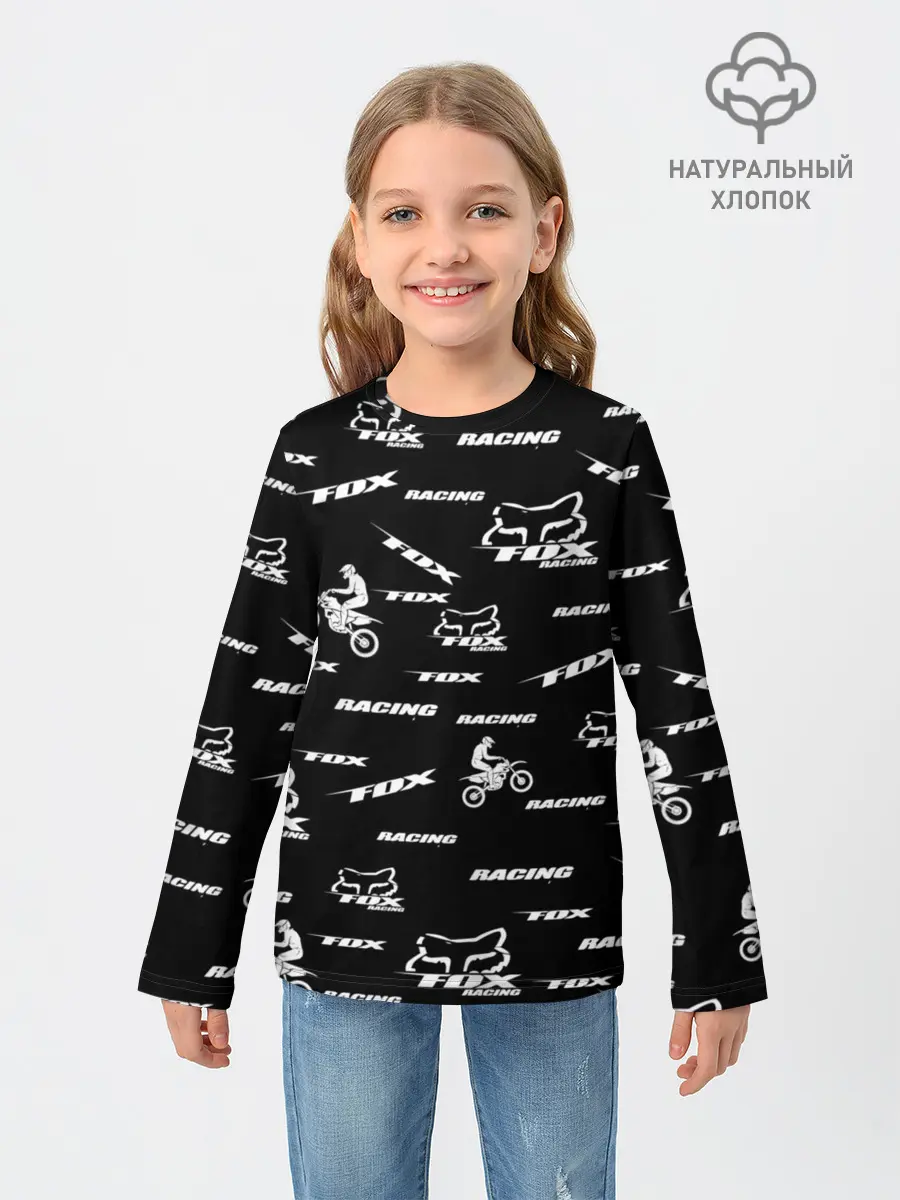 Детский лонгслив / ФОРМА ДЛЯ МОТОКРОССА FOX | MOTOCROSS FOX