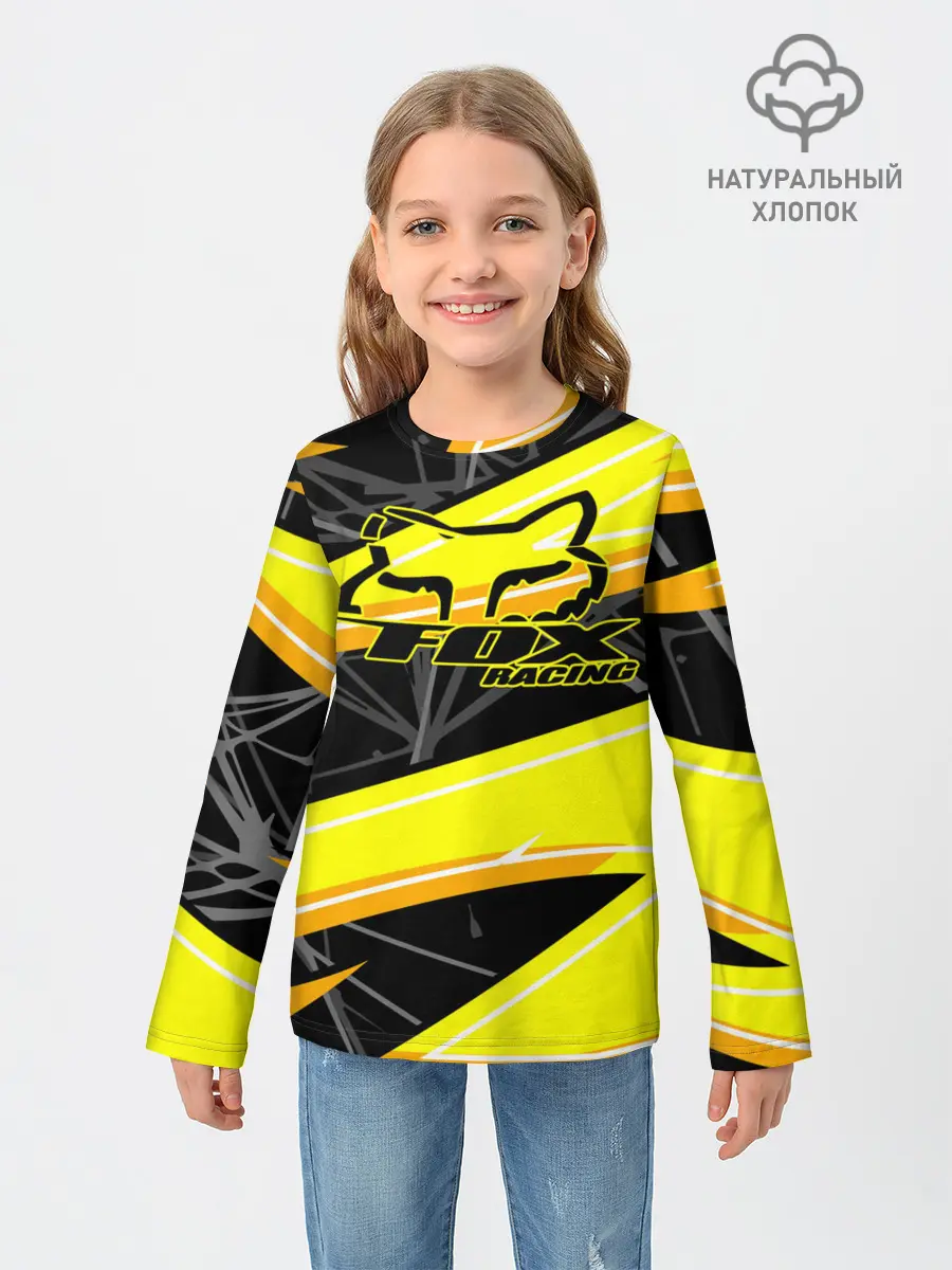 Детский лонгслив / Форма для мотокросса FOX
