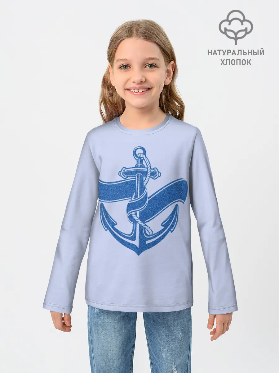 Детский лонгслив / Якорь
