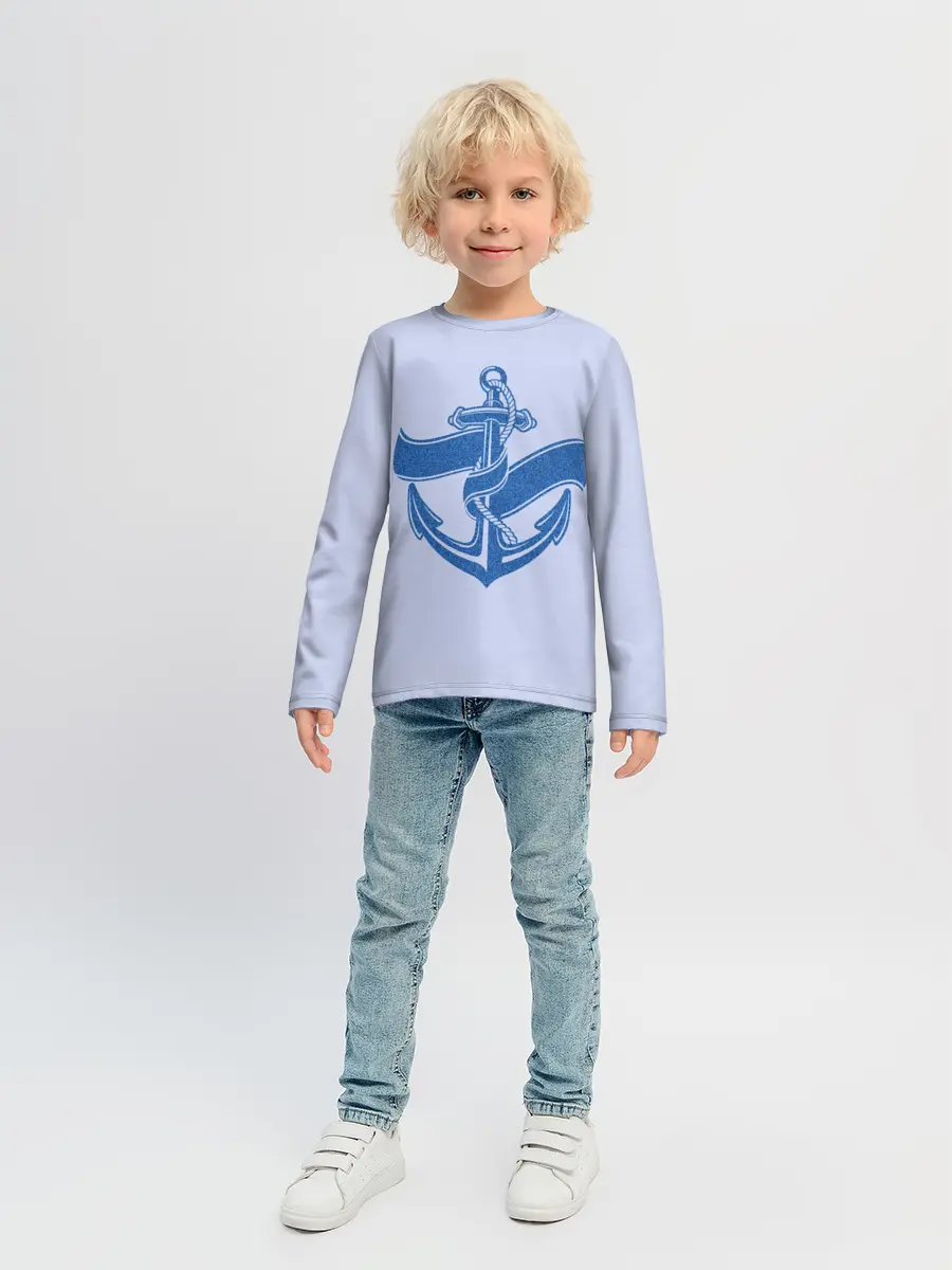 Детский лонгслив / Якорь