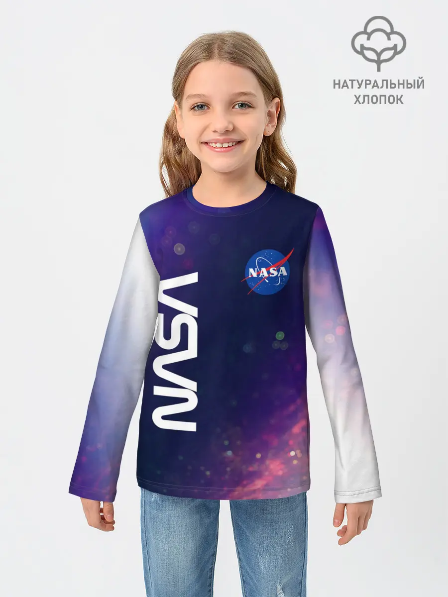 Детский лонгслив / NASA / НАСА