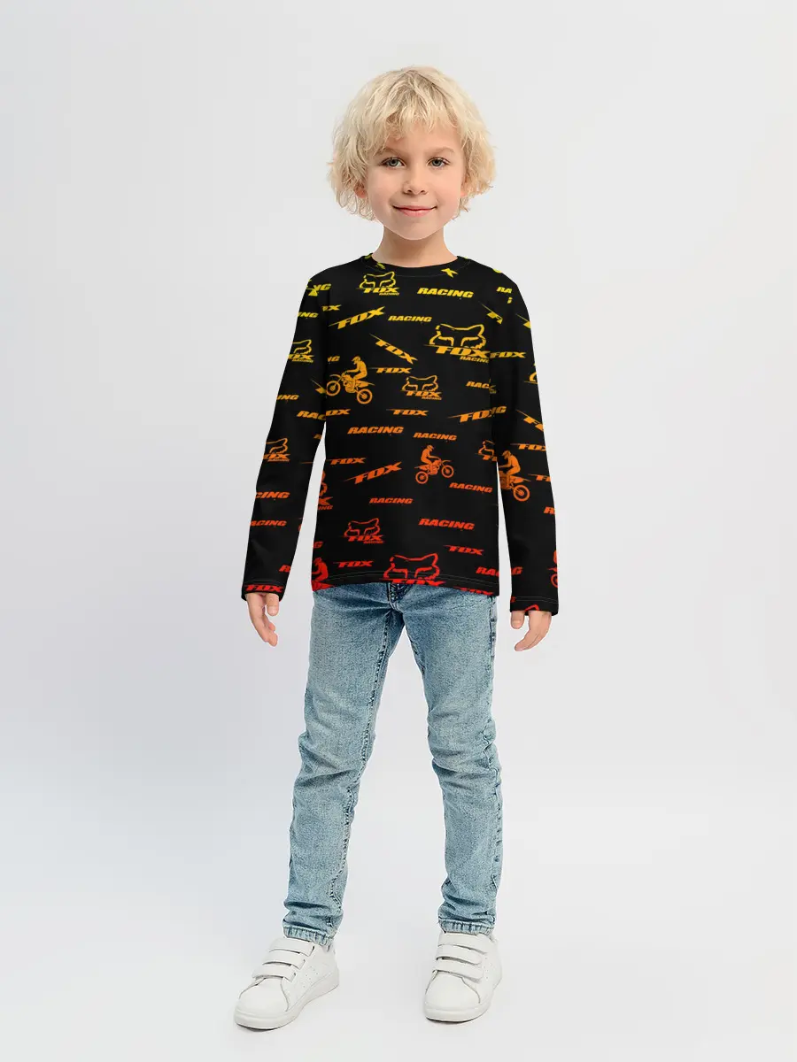 Детский лонгслив / Форма для мотокросса FOX