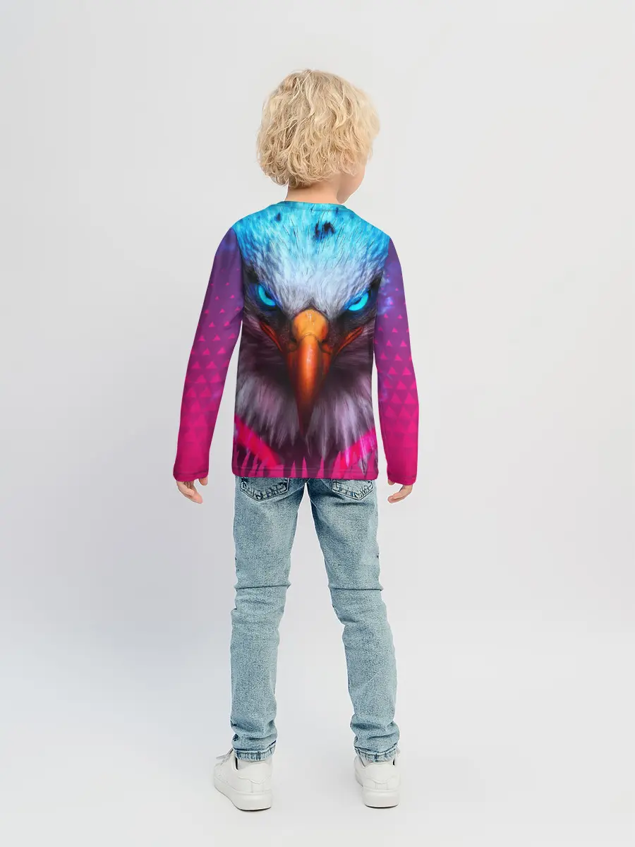 Детский лонгслив / Взгляд орла