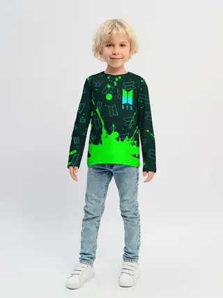 Детский лонгслив / BTS / БТС