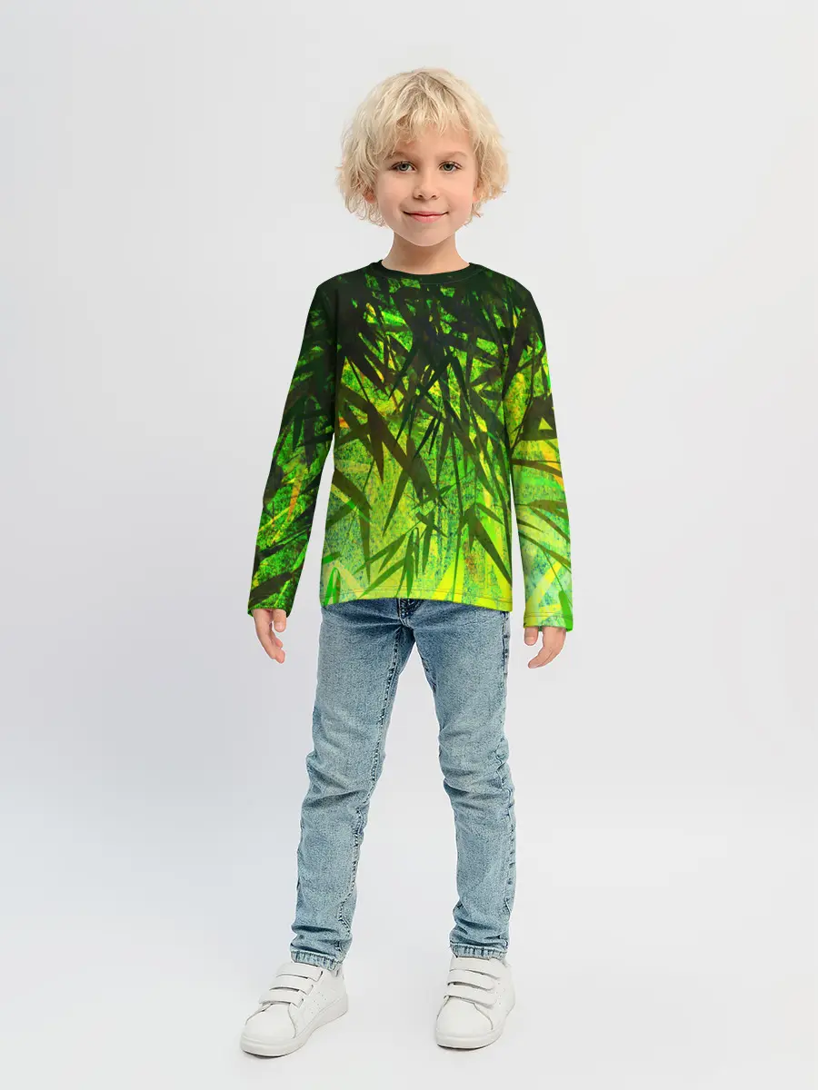 Детский лонгслив / ТРАВА / TRAVA