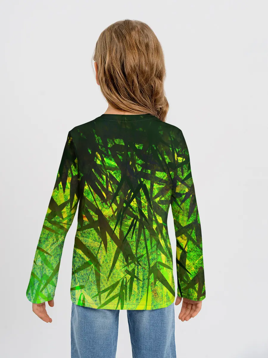 Детский лонгслив / ТРАВА / TRAVA