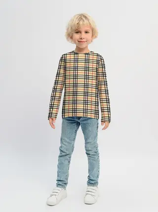 Детский лонгслив / The Gentlemen Beige